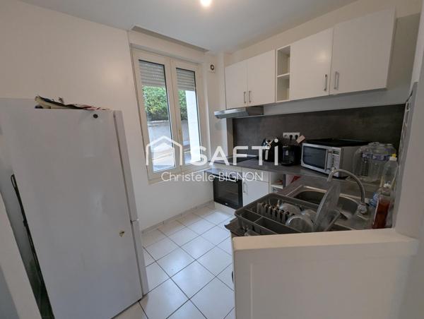 Appartement Studio 28m2 avec jardin