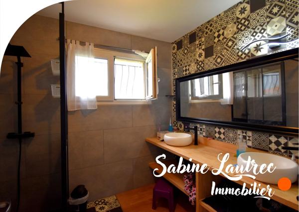 Réalmont (81120) Maison familiale – Jardin arboré - transports en commun à proximité