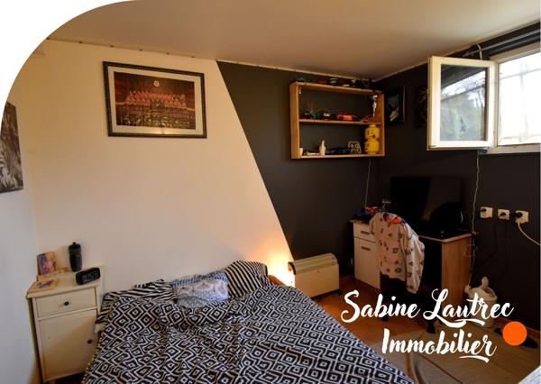 Réalmont (81120) Maison familiale – Jardin arboré - transports en commun à proximité