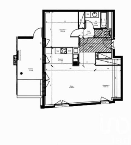 Appartement à vendre 3 pièces 65 m² Ramonville-Saint-Agne