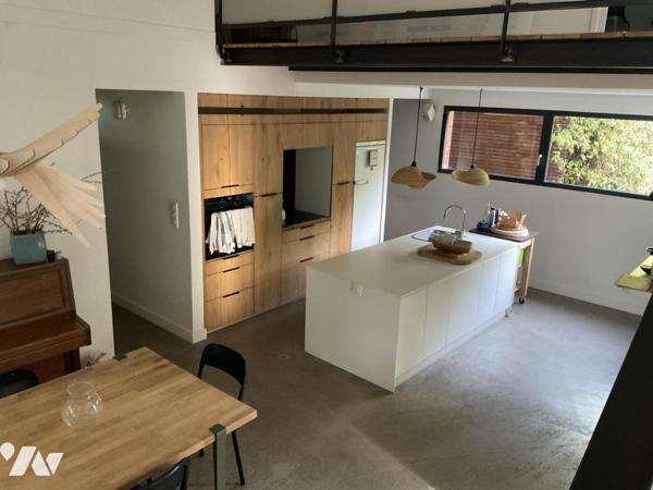 Maison d'architecte en bois 4 chambres