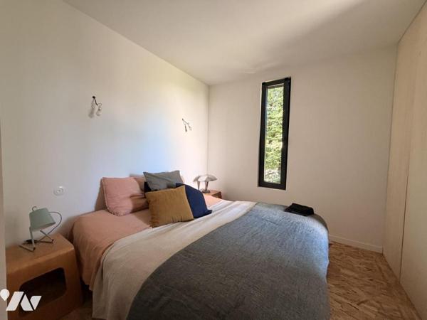 Maison d'architecte en bois 4 chambres