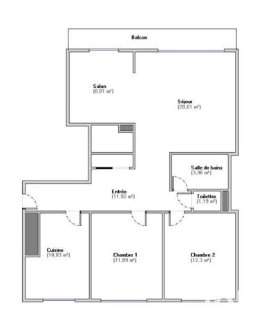 Appartement à vendre 4 pièces 82,13 m² Saint-Maur-des-Fossés