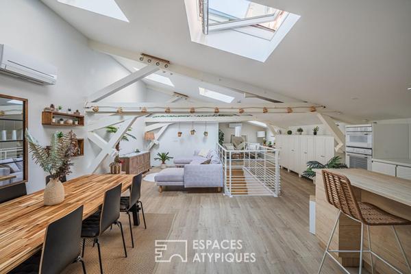 Duplex comme une maison proche Victor Hugo