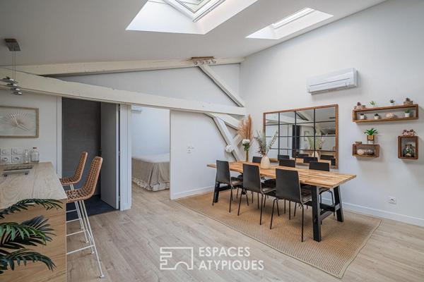 Duplex comme une maison proche Victor Hugo