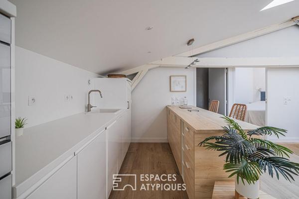 Duplex comme une maison proche Victor Hugo