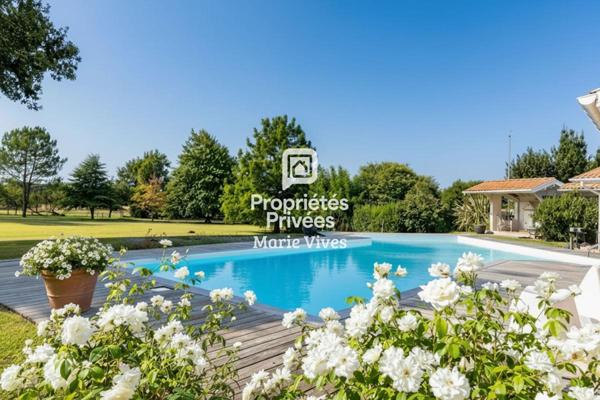 SOORTS-HOSSEGOR - VILLA CONFIDENTIELLE AVEC PISCINE
