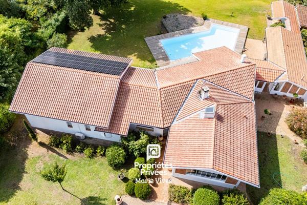SOORTS-HOSSEGOR - VILLA CONFIDENTIELLE AVEC PISCINE
