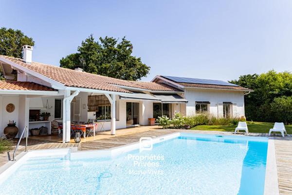 SOORTS-HOSSEGOR - VILLA CONFIDENTIELLE AVEC PISCINE