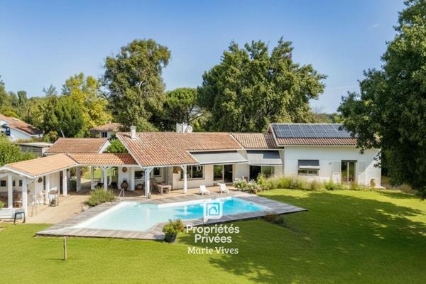 SOORTS-HOSSEGOR - VILLA CONFIDENTIELLE AVEC PISCINE