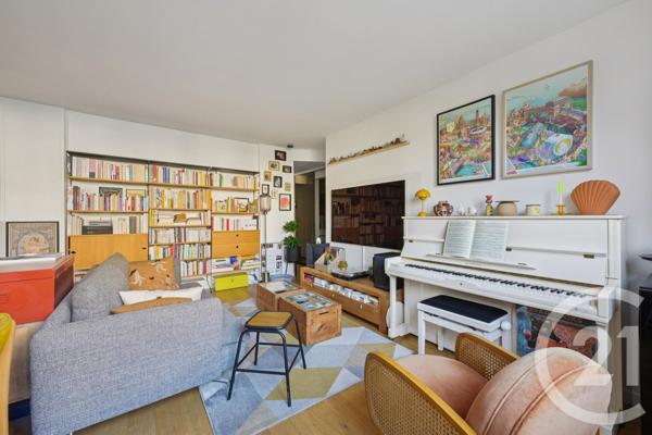 Appartement F3 à vendre  3 pièces - 57,80 m2 PARIS - 75019