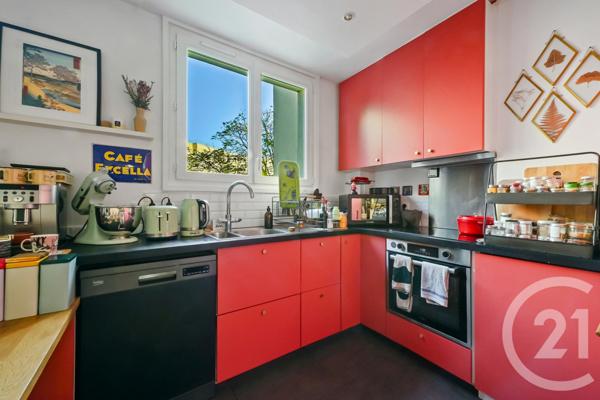 Appartement F3 à vendre  3 pièces - 57,80 m2 PARIS - 75019