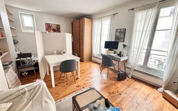 Appartement à vendre    1 pièce • 31,26 m2 Paris 17