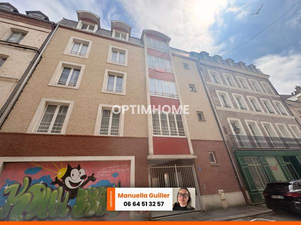 À vendre – Appartement de standing 71,67 m² avec 2 places de parking – Centre-ville de Dieppe
