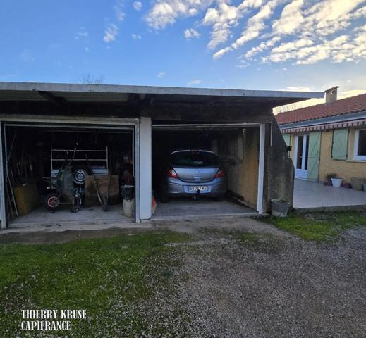 Maison à vendre quatre pièces, 110 m², SAINT ETIENNE DE TULMONT (82), trois chambres, trois garages, atelier, jardin 1300m².