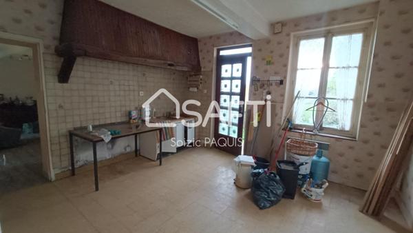 Maison avec jardin et atelier !