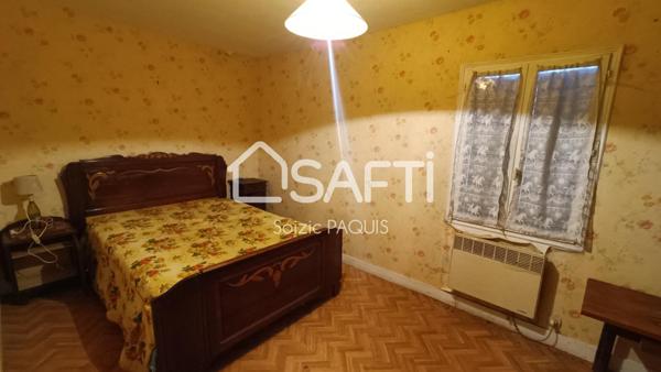 Maison avec jardin et atelier !