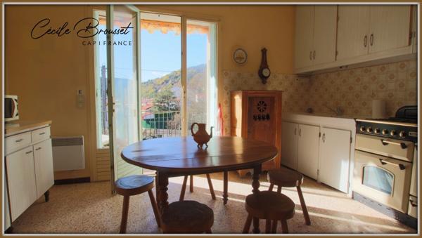 Belle villa 4 faces sur 1464m2 de terrain à vendre 7 pièces ARLES SUR TECH (66)