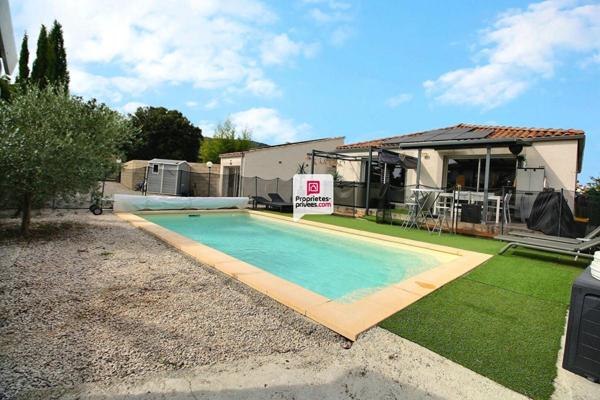 Maison 120 m² avec 5 chambres et piscine à Quissac