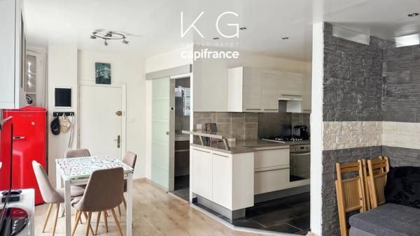 Trouville-sur-Mer, appartement à vendre 42 m² 1 chambre, au calme à deux pas de la plage et de la rue des Bains