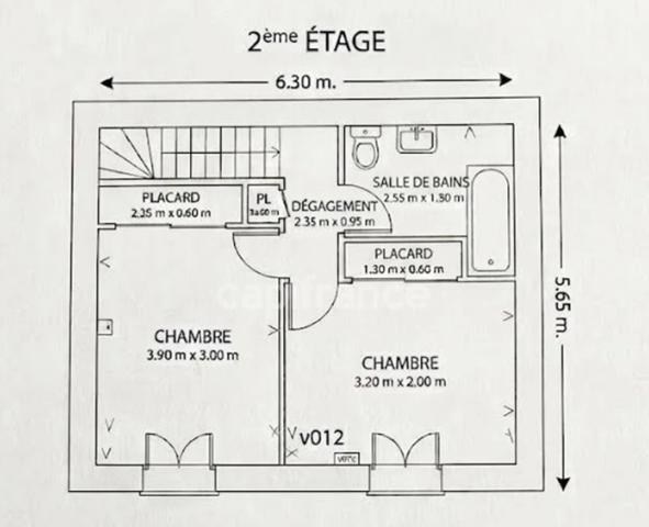 CORNEILLA DEL VERCOL (66) proche Saint Cyprien Maison à vendre 4 pièces avec deux chambre et grand garage