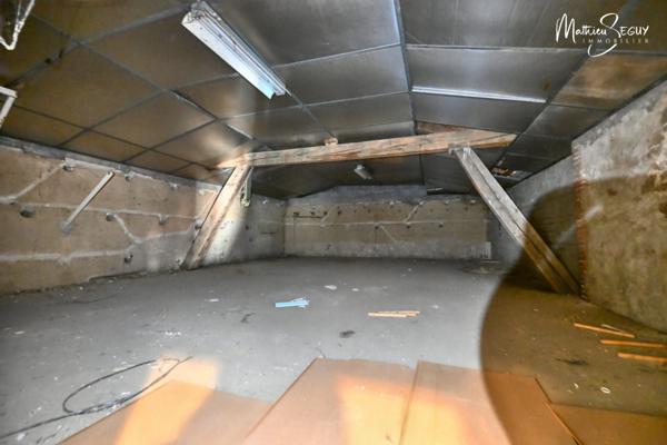 THURINS - Propriété avec terrain, dépendance et garages en limite de zone agricole