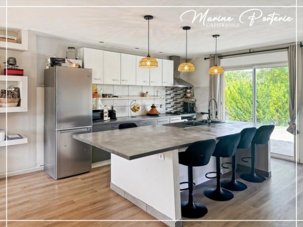 Maison récente de plain-pied avec jardin à proximité de Vic-Fezensac