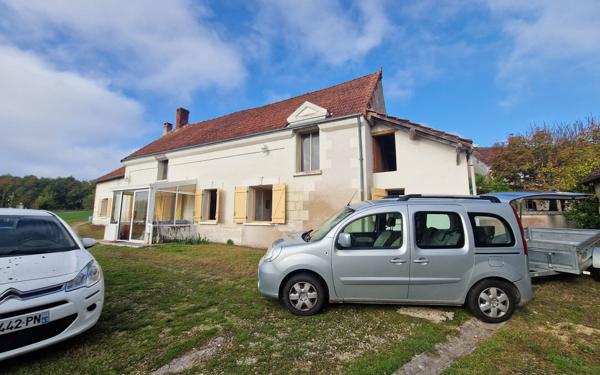 Maison à vendre    3 pièces •  Châteauvieux