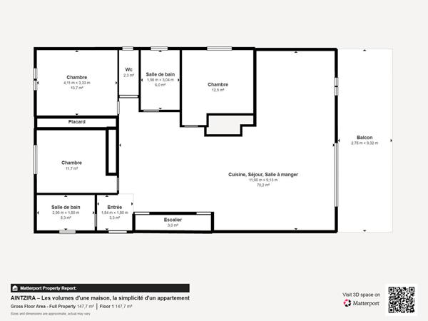 AINTZIRA Les volumes d'une maison, la simplicité d'un appartement