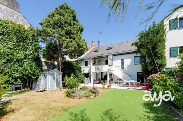 NANTES – QUARTIER PERVERIE – MAISON FAMILIALE DE 182 M² AVEC JARDIN ET GARAGE