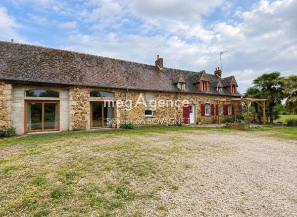 Maison à Beaumont-sur-Sarthe, 72170 - 10 pièces 250m²