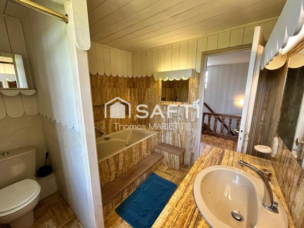Maison de charme, 4 chambres 3 sdb 2 salons