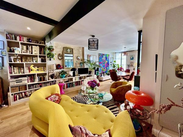 bdx centre,duplex, traversant,calme,lumieux,terrasse