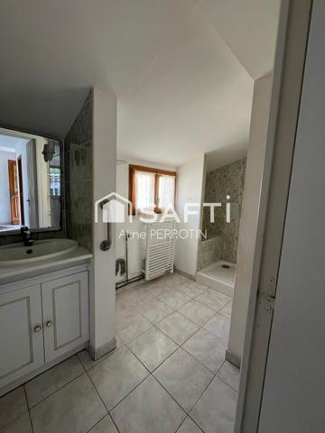 Maison avec grand jardin au calme