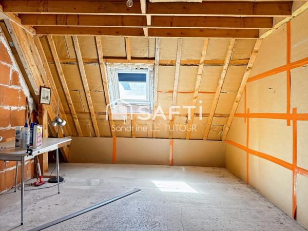 Maison 112m2 avec grenier aménageable - proche Vannes