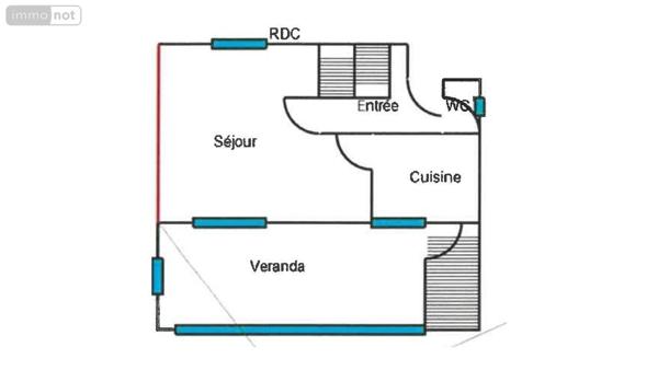 Maison à vendre à Cherbourg-en-Cotentin dans la Manche (50130), ref : 045/1727