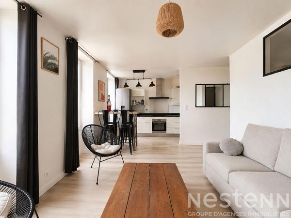 A LOUER - Charmant T2 meublé de 43 m²  au coeur d'Auray