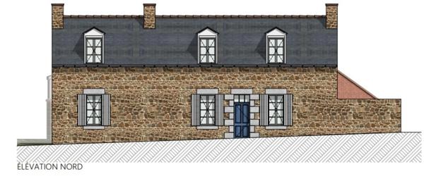 LONGÈRE EN PIERRES À RÉNOVER – FORT POTENTIEL – SAINT-BRIEUC CENTRE
