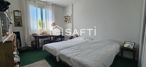 Plain-pied avec 3 chambres, garage et piscine secteur des OUDAIRIES.