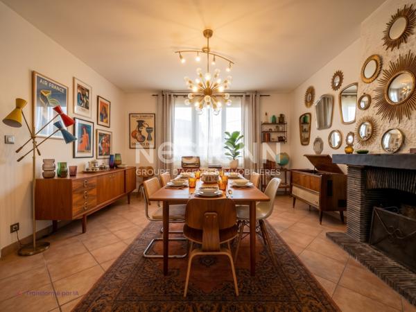 à vendre à Vannes secteur Saint Guen Maison 5/6 chambres avec jardin, sous sol Possibilité petit immeuble de rapport