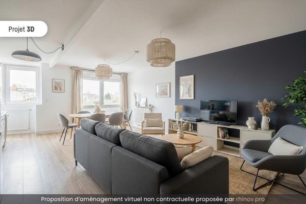 Appartement à vendre |  Bordeaux |  3 pièces | 71 m²