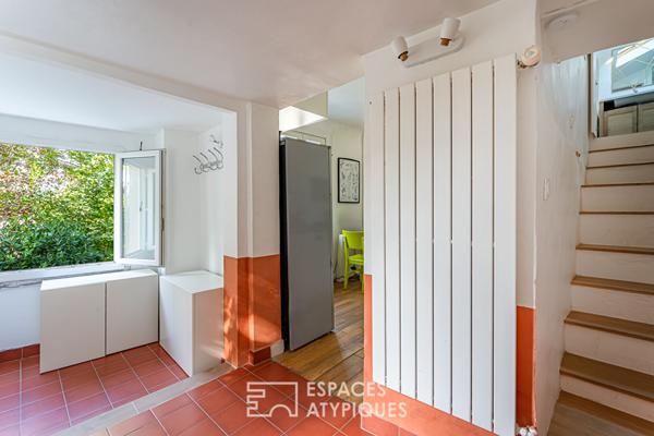 Maison et ses terrasses dans un écrin de verdure à Sèvres Rive-Gauche