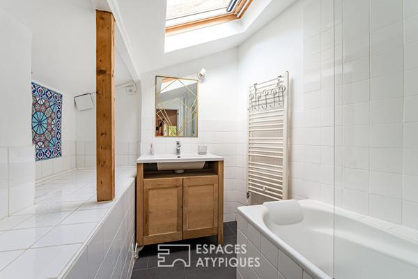 Maison et ses terrasses dans un écrin de verdure à Sèvres Rive-Gauche