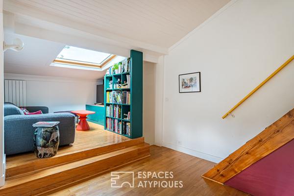 Maison et ses terrasses dans un écrin de verdure à Sèvres Rive-Gauche