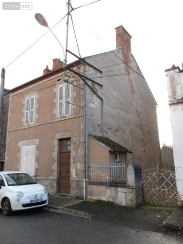 Maison de ville à vendre à Boussac-Bourg en Creuse (23600), ref : 23010-113548