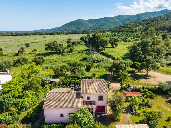 PRUNELLI-DI-FIUMORBO – MAISON 140 M² – 4 CHAMBRES – TERRAIN 1 453 M² – 370 000 €