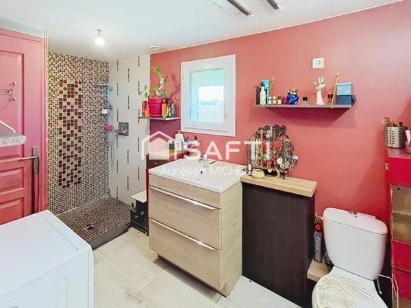 Appartement 3 chambres de 90 m2 avec jardin de 450m2