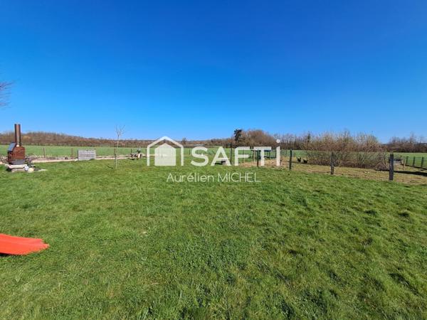 Appartement 3 chambres de 90 m2 avec jardin de 450m2