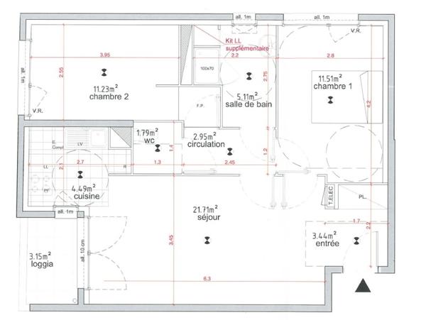 Appartement · Vente Ivry Sur Seine (94200) 3 pièces · 62m²