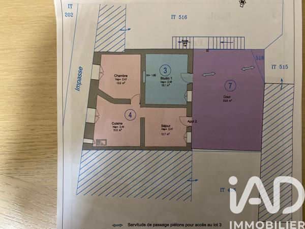 Appartement à vendre 2 pièces 42 m² Clermont-Ferrand